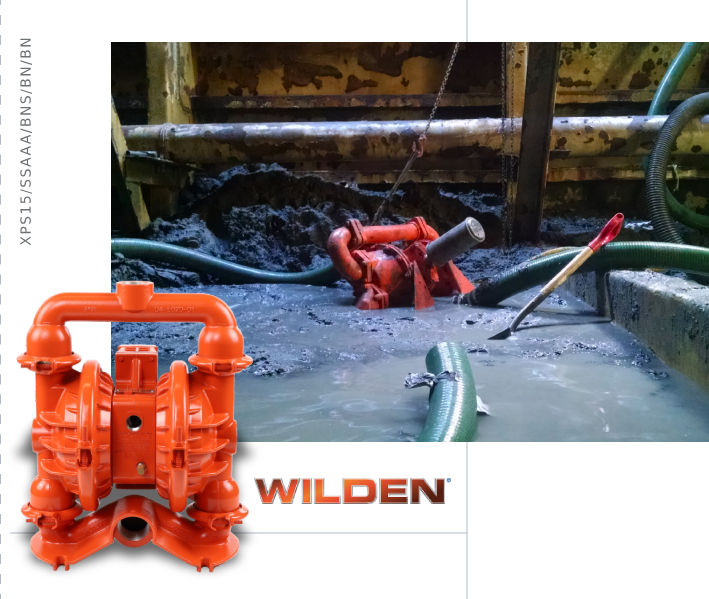 A self-priming Wilden pump
